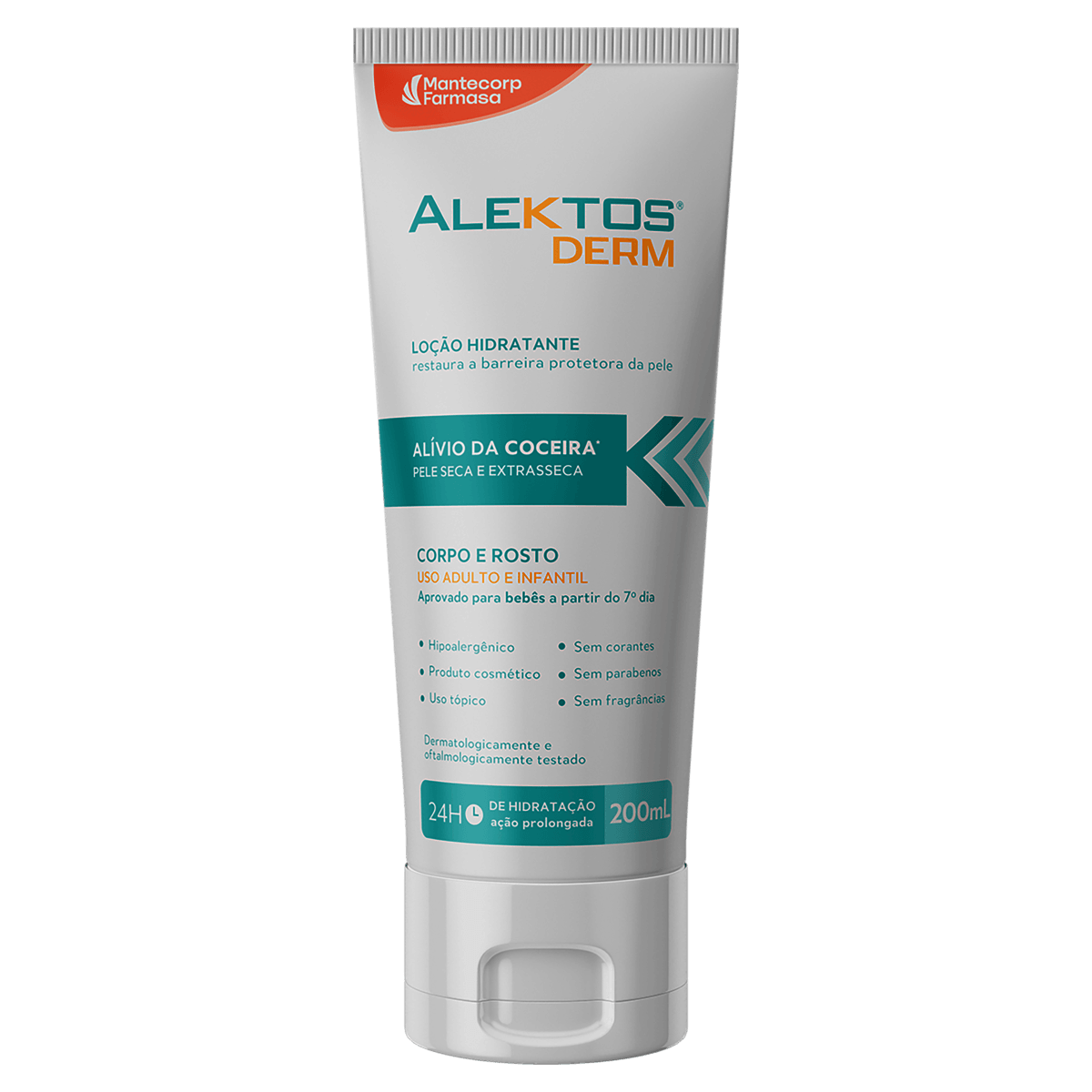 Alektos Derm Loção Hidratante Corpo e Rosto 200mL - Imagem 3